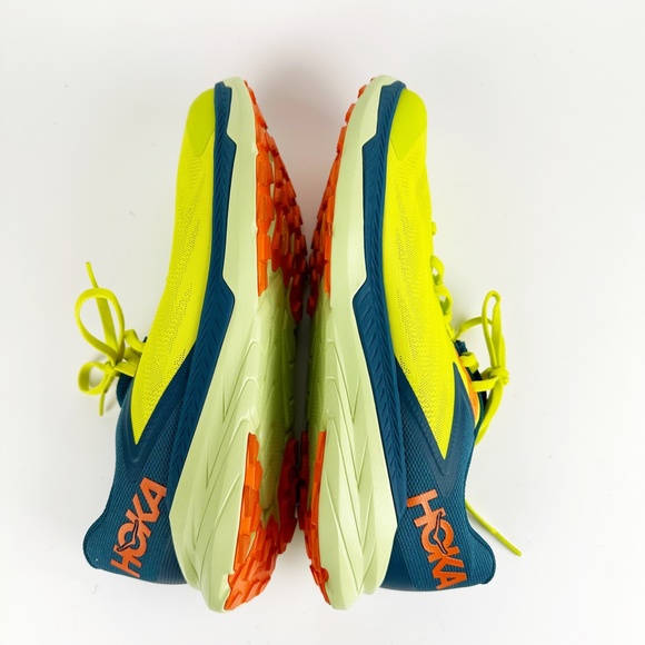 Hoka One One Zinal Evening Primrose Blue Coral Trail Running Sneakers 11.5D Mens - Picture 13 of 16
